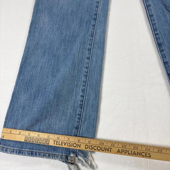 Madewell Jeans Womens Size 26 Blue Hi Rise Flare Vintage Y2K Denim Retro Bootcut - Picture 4 of 11